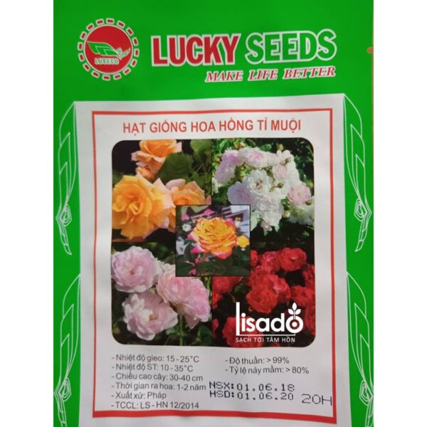 Hạt giống hoa (hoa hồng, hoa cúc, hoa lan…)