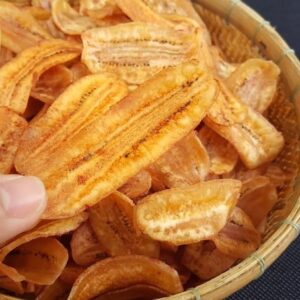 Chuối sấy dẻo, chuối chiên giòn