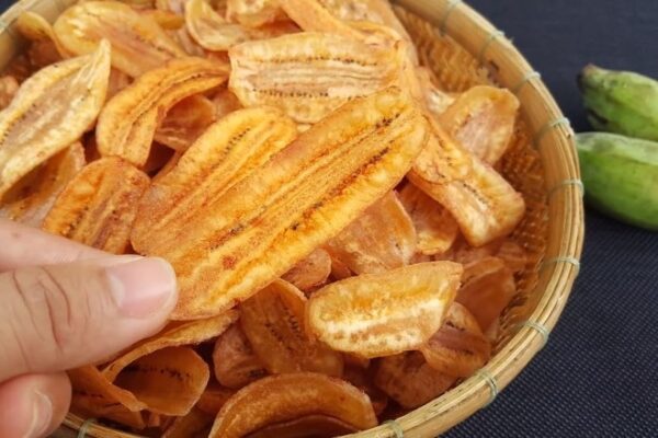 Chuối sấy dẻo, chuối chiên giòn
